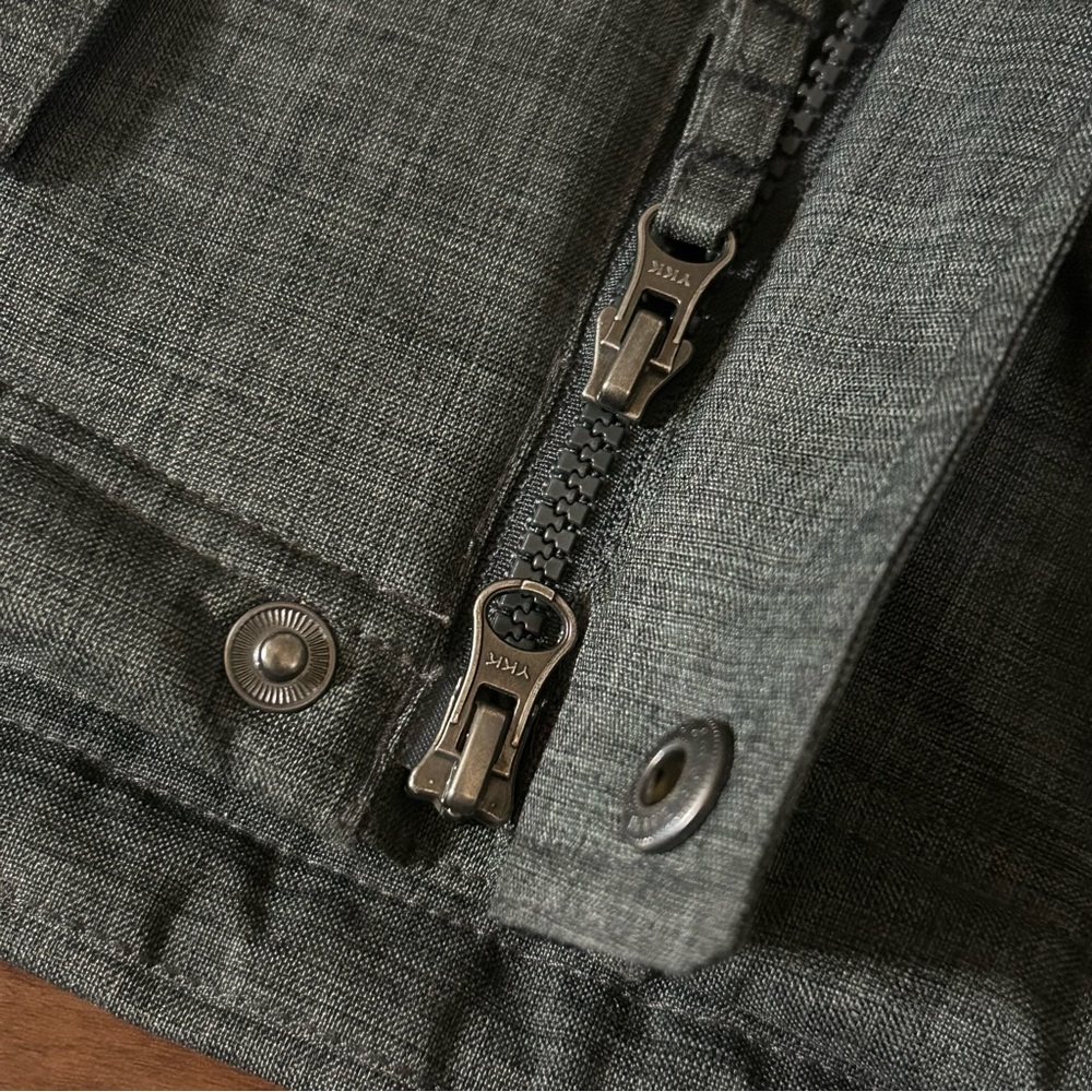 LL Bean Mens Baxter State Hooded Parka Coat Down Jacket Size XXL Reg Charcoal - Picture 5 of 16